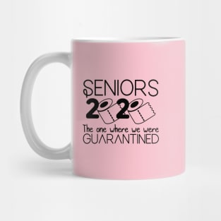 Seniors 2020 The One Where We Were Quarantined Mug